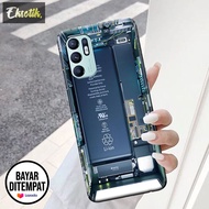 Case OPPO RENO 6 4G - Casing OPPO RENO 6 4G - EKSOTIK - Silikon - CPU - Cassing - Kesing Hp - Hardca