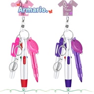 ARMARIO Nurse Badge Set, Lanyard Portable Nurse Pen Pack, Accessories Keychain Retractable Nurse Bad