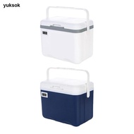 yuksok 6L Isolated Cooler Box with Temperature Display for Use Outdoors And Indoors