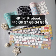 Laptop Keyboard Cover HP Probook 440 G8 G7 G6 G4 G3 14 Inch Keyboard Protector for HP Pro G1 446 G3S ProBook 445R G6 AMD Version ZHAN 66