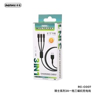 REMAX RC-C007 3IN1 3A Fast Charging Cable