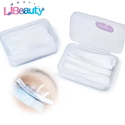 Libeauty Lash Lift Paper 1000PCS Lash Perm Paper Reusable Lash Lift Ribbon Eyelash Pressing Paper Cu