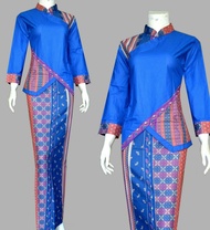 Kebaya batik kartini setelan rok blus baju wanita kerja kantor D1953
