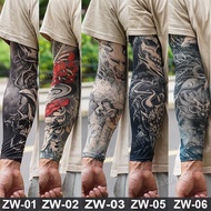 5pcs/pack Tattoo Sleeve Arm Cover Uv Protection for Outdoor Riding Hiking Sleeve Tattoo Stocking Eas