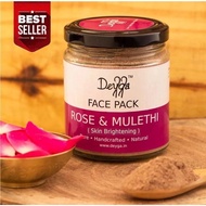 Deyga's Best Rose & Mulethi Brightening Face Pack