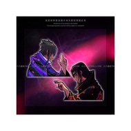 Hot-selling Naruto Anime Character Uchiha Itachi Uchiha Sasuke Car Sticker Unique Creative Decorativ