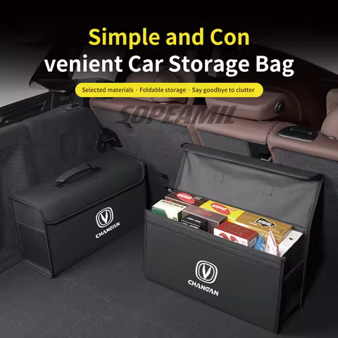 Car Storage Box Foldable Stowing Tidying Bag Changan X5 X7 Plus CS35 CS55 CS75 CS85 CS95 UNI-K UNI-T