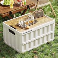 Outdoor Camping Box 20/30L/55L Capacity Storage Box Car Trunk Foldable Storage Box Toy Storag Box