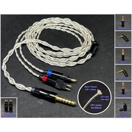 OFC silver-plated copper headphone wire 1.2mm CNY 4 - Sennheiser HD650 HD600 HD660s HD25