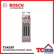 [Bosch] T345XF Wood &amp; Metal Jig Saw Blade (3PCS)