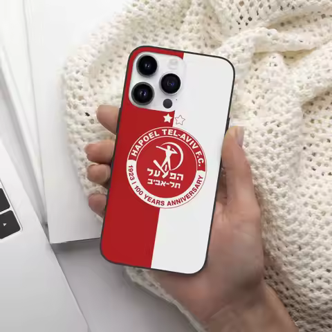 Hapoel Tel Aviv Case for iPhone 15 14 11 Pro Max 13 12 Mini XR XS X 8 7 6 6S Plus Soft Silicone Shoc