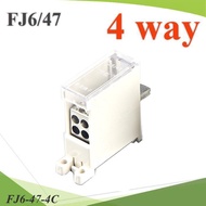 Busbar Pin Type FJ6/47 MCB Din rial 63A 4-Hole Breaker