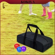 [kokiya] Bocce Ball Storage Bag, Pouch with Handles Carrier Water Resistant Heavy Duty Carrying Bag 