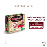 Thùng mì trộn Omachi xốt Spaghetti 30 gói x 91g