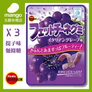 百邦 - Fettuccine 超彈麵條果汁軟糖 - 提子味 44g (3包)(日本糖果,日本零食)BBD2026/07/30