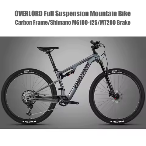 TWITTER 27.5 29 Inch Full Suspension Carbon Mountain Bike Complete XC Downhill Double Suspension MTB