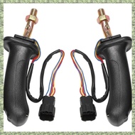 (C Z G L) 2Pcs L+R 3 Buttons Excavator Joystick Assy Handle Gears for  Doosan  DX150 215 225 300 370