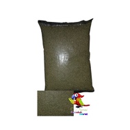 HIJAU VOER IJO 521 NET PACKAGING 1KG VOER 521 KICAU VOER GREEN 1KILO VOER BURUNGU IJO 521 VOER jalak