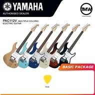 [LIMITED STOCK/PREORDER] Yamaha Electric Guitar PAC112V Pacifica Series PAC100 Series Alder Body Maple Neck Absolute Piano The Music Works Store GA1 [BULKY]
