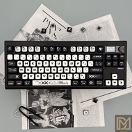 [LOCAL STOCK] GMK87 Mechanical Keyboard 80% RBG Prebuilt Wireless Leobog v3 Gundam Sushi Retro