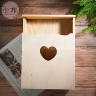Small Cloth Point ∣ Love Letter Box ∣ MIT Letter Box Mail Box Receiving Box Wooden Letter Box Letter