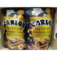 Carlos Salted Egg Fish Skin Chips 100G +-