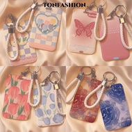 TONFASHION Credit Card Holders, Plastic Business Card Holder, Cartoon Bus Card Cover  Child