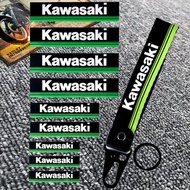 Kawasaki-Reflective Stickers for  Kawasaki Car Sticker Racing Sticker Car Window Sticker Car Side Sticker Helmet Paper Fuel Tank Sticker