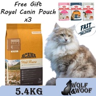 Acana Wild Prairie Cat Food 5.4kg - Super Premium Holistic Cat Food. (Makanan Kucing Premium)