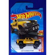 Hot Wheels Chevy Silverado Off Road l BF Goodrich l Hot Trucks l Yellow l Case A 2022