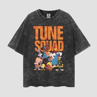 Tune Squad Vintage Style Oversize Washed Tee