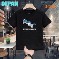 CHILDREN'S T-SHIRT SOUVENIR/MERCHANDISE BY UZBEKISTAN PREMIUM QUALITY