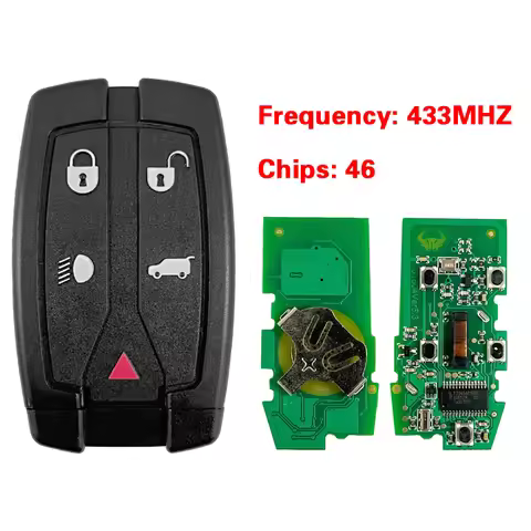 CN004012 Aftermarket 3 Button Smart Key Remote Fob FCC 72147-T5A-G01 46 Chip 433MHz For Range Rover 