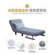 Folding Bed Sofa Bed Single Bed Home Office Dual-Use Noon Break Bed Bed for Lunch Break Double Foldable Accompanying Bed
