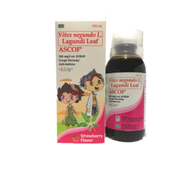 ASCOF Lagundi for Kids 300mg/5mL Strawberry-Flavored Syrup 120mL