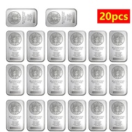 In Stock 5/10/20Pcs 1 Oz Silver Bar American Sunshine Minting Silver Bullion Silver Bar Business Gif