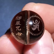 Shuranga Jewelry Accessories DIY Buddhist Beads Citrine Beads Bracelet with Beads Tea Crystal Black 