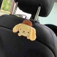 Sanrio Kuromi อบเชยน่ารัก พนักพิงเบาะรถยนต์มัลติฟังก์ชั่น ที่แขวนตะขอในรถยนต์ ที่แขวนตะขอในรถยนต์ ที่แขวนตะขอในรถยนต์
