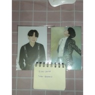 Suga Yoongi Official Postcard~2021 New Year's Eve Live And VT Cosmetics x BTS Postcard