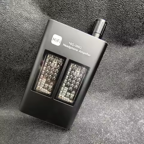 16-150 ohm HiFi Headphone Earphone Amplifier 3.5mm Jack Aux Portable Adjustable Audio Amp for Mobile