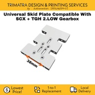 LCG Skid Plate SCX+TGH 2.LOW Gearbox for SCX/GSPEED Chassis Custom Crawler