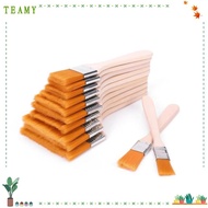TEAMY Hair Painting Brush, Wood Handles Multifunctional Oil Paint Brush,  Watercolor Paint Drawing P