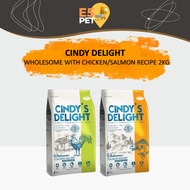Cindy Delight Wholesome With Chicken Recipe Cat Food 2KG (Chicken/Salmon) e5pet