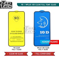 Huawei 9D / WPlus 10D 99H Clear Honor 50 Lite X6 X7 X7A X8 X8A X9 4G 5G Full Cover Tempered Glass
