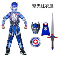 christmas outfit Halloween Optimus Prime Clothes Children cos Costume Bumblebee Transformers Cosplay