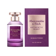 (ORIGINAL) Abercrombie & Fitch Authentic Night Woman Edp 100Ml