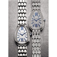 BV Snake Watch SERPENTI SEDUTTORI Series Ladies Watch 103361Stainless Steel Diamond-Studded Snake Wa