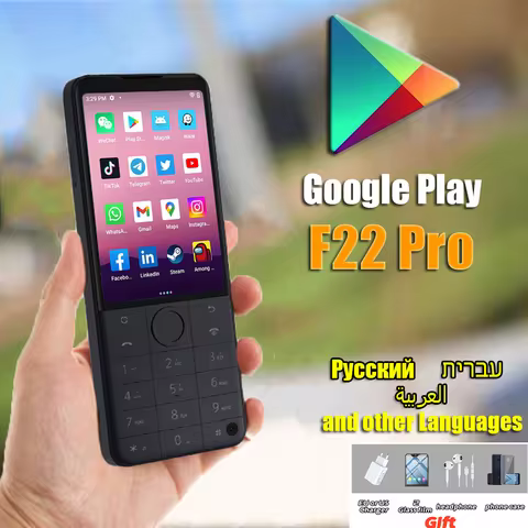 F22 Pro Google Play Android 12 Physical Key Typing Smart Touch Screen Phone Original Best sell Phone