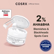 [COSRX] TokTok Acne Cotton Ball, The AHA 2 BHA 2 Blemish Treatment Serum 50g, AHA (Glycolic Acid) 2%