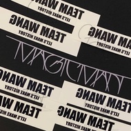 TEAM WANG TATTOO STICKER